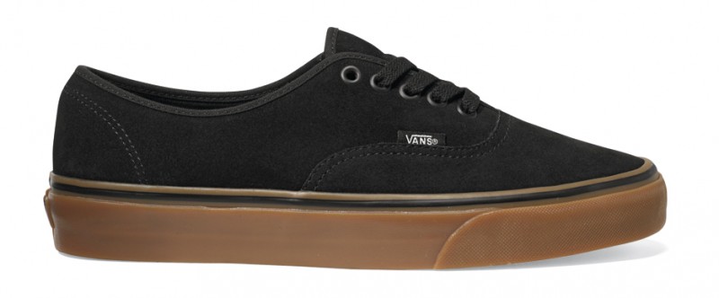 vans czarne z brazowa podeszwa